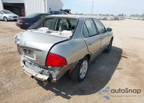 2004 Nissan Sentra 1.8S из США, поврежденный, VIN 3N1CB51DX4L916850